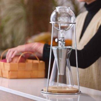 天喜 TIANXI 冷萃壶家用滴漏式手冲咖啡冷萃茶滴壶咖啡器具套装冰滴咖啡壶 TBL215-1 单个2-4杯量*1