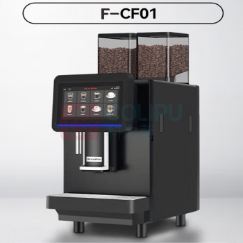 咖博士 DR.COFFEE 咖啡机 F-CF01 21g大容量冲泡器 (黑色) 双锅炉双研磨系统