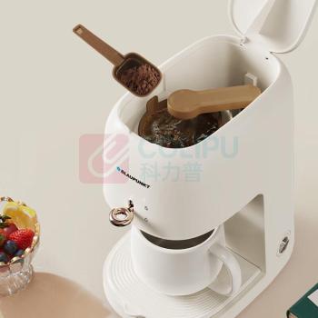 蓝宝 Blaupunkt 咖啡机家用小型咖啡壶半自动美式咖啡机煮茶器泡茶壶 BP-KF101A (白色)