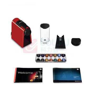 奈斯派索 NESPRESSO Essenza mini 全自动胶囊咖啡机 D30 11 x 32.5 x 20.5 cm (红色) (不含安装)