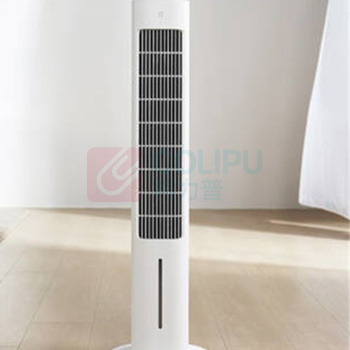 米家 小米智能蒸发式冷风扇 家用水冷塔扇轻音低噪冰晶制冷扇 吹风降温加湿三合一无叶风扇电风扇 (白色)