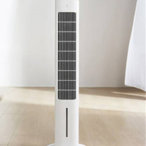 米家 小米智能蒸发式冷风扇 家用水冷塔扇轻音低噪冰晶制冷扇 吹风降温加湿三合一无叶风扇电风扇 (白色)