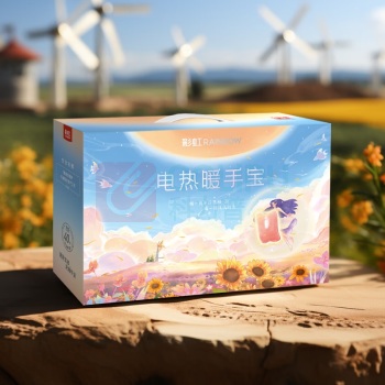 彩虹 CH 暖手宝热水袋电热 T614-H (简约灰)