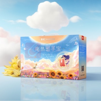 彩虹 CH 暖手宝热水袋电热 T614-H (简约灰)