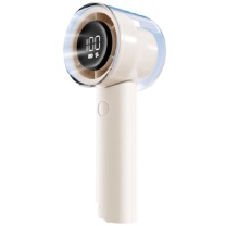 飞利浦 PHILIPS 手持风扇16H长续航100档超高速大风力USB充电便携小风扇户外野餐电风扇 ACR3242MPF (白)