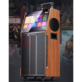 山水 sansui 广场舞音响 PC126 22吋超清4K屏+三分频+双话筒
