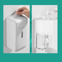 莫顿 MODUN 皂液器 M-D15F 1000ML (白色) 自动感应壁挂式皂液器