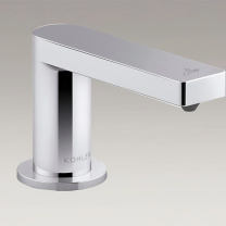 科勒 KOHLER 台面自动感应泡沫给皂器 K-EX34060T-CP D129.9*W28.6*H77.9mm(底座φ44mm)