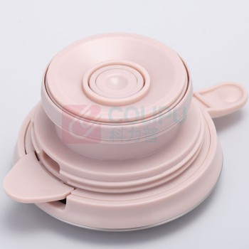 苏泊尔 Supor 家用办公304不锈钢真空保温壶·晶韵系列 KC20AP1 2L (樱花粉/摩卡金)