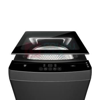 米家 出品波轮洗衣机全自动 10KG玻璃阻尼盖板 XQB100MJ201 空气阻尼减震系统 支持AIOT联动NFC