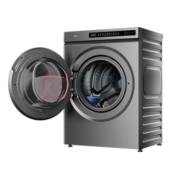 TCL 洗烘套装 V100P3 热泵式烘干机 TH-V100P3-S(GX)+滚筒洗衣机TG-V100P3-BIS(GX)