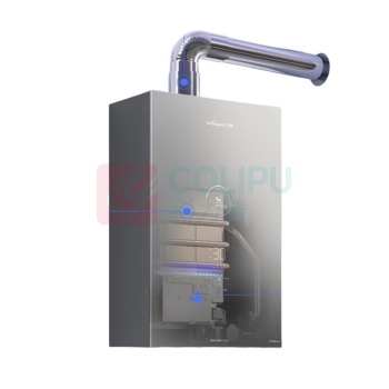 万和 VANWARD 燃气热水器 玻璃全面屏 一级节能 八重降噪 WIFI智控 ECO 防冻 JSQ30-16WY55C3 16升 (雅灰)
