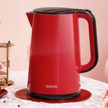 苏泊尔 SUPOR 电热水壶 SW-17E05E 1.7L (红色)