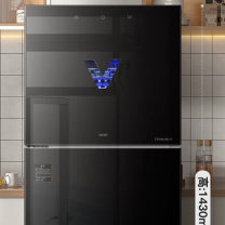 华帝 家用立式 消毒柜 食堂餐厅 商用 茶杯 餐具 碗筷 碗柜 ZTP268-GB101 大容量 紫外线 高温 二星级