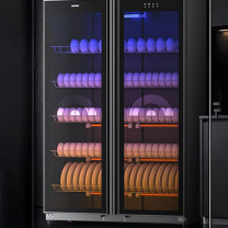 苏泊尔 SUPOR 商用消毒柜大容量餐饮餐馆专用 600L五层(142套餐具) 72小时巡航对开门 紫外+中温
