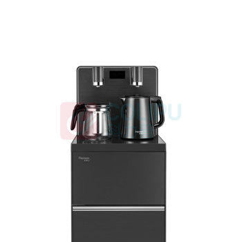 安博尔 I’MPOWER 茶吧机 HB-T308plus温热款 多功能双出水口立式下置饮水机 (黑色) 智能全自动控制 防干烧 防溢
