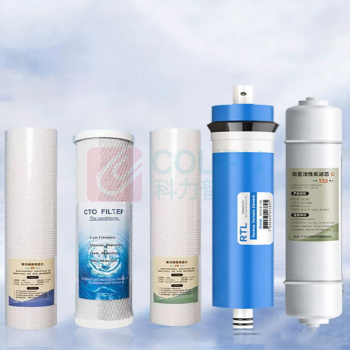 希力 五级全套滤芯 XL-BX30 五级滤芯 PP棉+活性碳++RO反渗透膜+大T33 五级全套滤芯