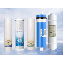 希力 五级全套滤芯 XL-BX30 五级滤芯 PP棉+活性碳++RO反渗透膜+大T33 五级全套滤芯
