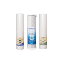 希力 商用净水器前三级过滤滤芯 400G 5微米PP棉+活性炭+1微米PP棉 不含安装费