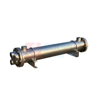 科至途 不锈钢列管式冷却器 OR-100 流量100L筒体长度小于600mm热水进出口尺寸DN20,热水进出口同侧,冷水进出口同侧