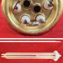 金信 开水器加热管 380V9KW,3个接头