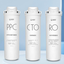 碧丽 高品质组合滤芯复合PP棉活性炭RO膜整套 M200L+TP-2L 一整套(含前置+200G膜)