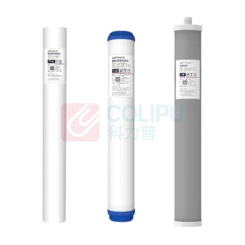 沁园 TRULIVA 净水器滤芯 适用于QYGJ-W1-600-20净水机 1级聚丙烯熔喷滤芯+2级颗粒活性炭滤芯+3级炭棒滤芯