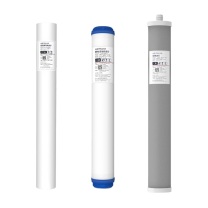 沁园 TRULIVA 净水器滤芯 适用于QYGJ-W1-600-20净水机 1级聚丙烯熔喷滤芯+2级颗粒活性炭滤芯+3级炭棒滤芯