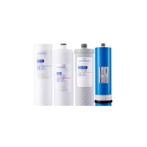 沁园 TRULIVA 净水器滤芯套装 适用QR-RL-403A/B/C 全套4支