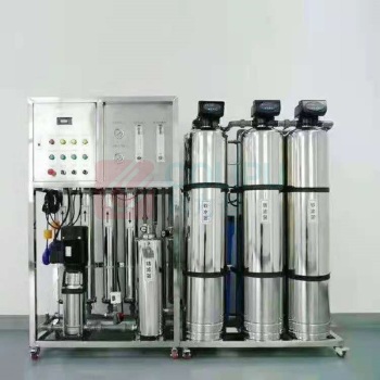 新泽泉 0.5吨纯水处理设备 XZ-002 0.5T/h(每小时0.5吨)  设备为一个整体系统、包括原水水泵、三级不锈钢过滤罐、水泵、 RO反渗透系统、纯水箱组成，包含现场安装调试。