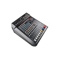得胜 TAKSTAR 十路调音台 AM10  立体声带蓝牙USB效果器10路模拟调音台 会议户外集会活动演出模拟调音台黑色
