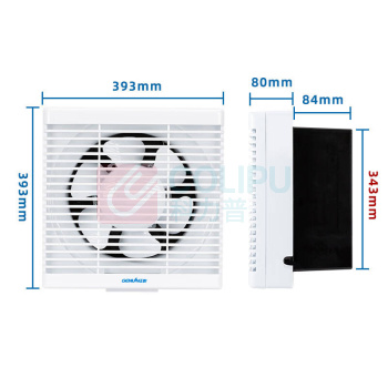正野 GENUIN 排气扇 APB30B2-1 12寸带网+电源线 方孔345mm
