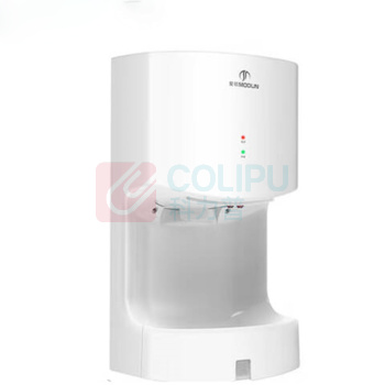 莫顿 MODUN 自动感应烘手器干手机 M-2008F 含接水盘 冷热款 (白色)
