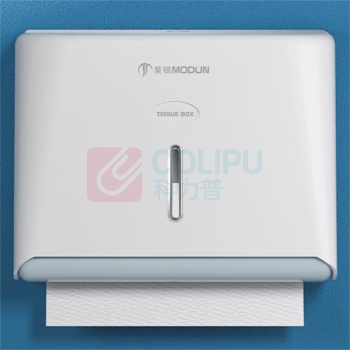 莫顿 MODUN 免打孔款擦手纸架 MD-5825 270*200*100mm (白色)