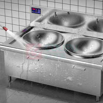 驰能 电磁炉灶大功率凹面大型饭店食堂炒菜电磁灶 25kw CN-RC-HC