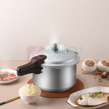 双喜 世家直型复底铝压力锅 CY-22LF01E 22cm/5.5L/3-4人 燃气电磁炉两用防爆家用
