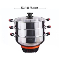 HX 多动能电蒸锅 38cm(双笼)