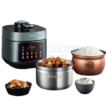 美的(Midea) 电压力锅 MY-C552N 1个/个 销售单位:个 (电压力锅\5L) (计量单位:个)