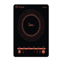 美的 Midea 电磁炉 C21-RT2171 2100W (黑色)