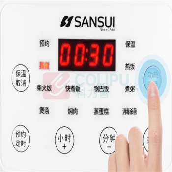 山水 sansui 多功能智能电饭煲 SF-139 5L (白色)
