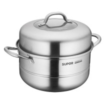 苏泊尔 SUPOR 不锈钢双层蒸锅 VZ26BS03 口径：26CM 