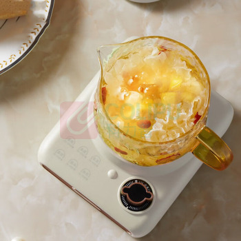 艾贝丽 液体加热器养生杯 ABL-DD67 500ML (米黄色) 含茶漏