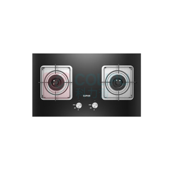 苏泊尔 SUPOR 燃气灶 Q5 5.0kW 猛火灶 钢化玻璃双灶台嵌两用 全进风