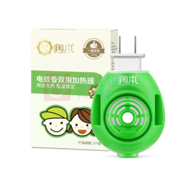 润本 驱蚊 蚊香液 驱蚊器 防蚊 电蚊香 家用双用插电式 蚊香片 通用 A0034-1 