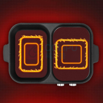 豹牌 多功能烤涮一体炉 BP-WD013 锅煎烤涮多用途
