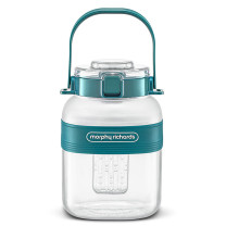 摩飞电器 Morphyrichards 无线充电果汁杯 MR9805 Nano版 榨汁:500ml 直饮:1000ml (绿色)