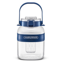 摩飞电器 Morphyrichards 无线充电果汁杯 MR9805 Nano版 榨汁:500ml 直饮:1000ml (蓝色)
