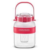 摩飞电器 Morphyrichards 无线充电果汁杯 MR9805 Nano版 榨汁:500ml 直饮:1000ml (红色)