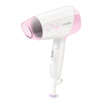 飞利浦 PHILIPS 电吹风机恒温护发家用可折叠学生宿舍必备入门款 HP8120 (粉色)