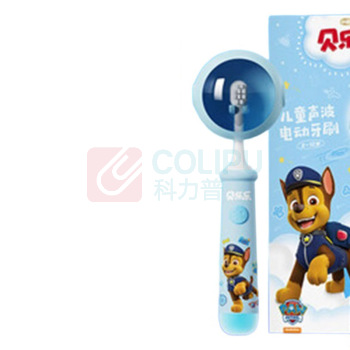 冷酸灵 贝乐乐儿童声波电动牙刷套装 阿奇款 刷柄*1+刷头*2+牙刷挂架+充电线